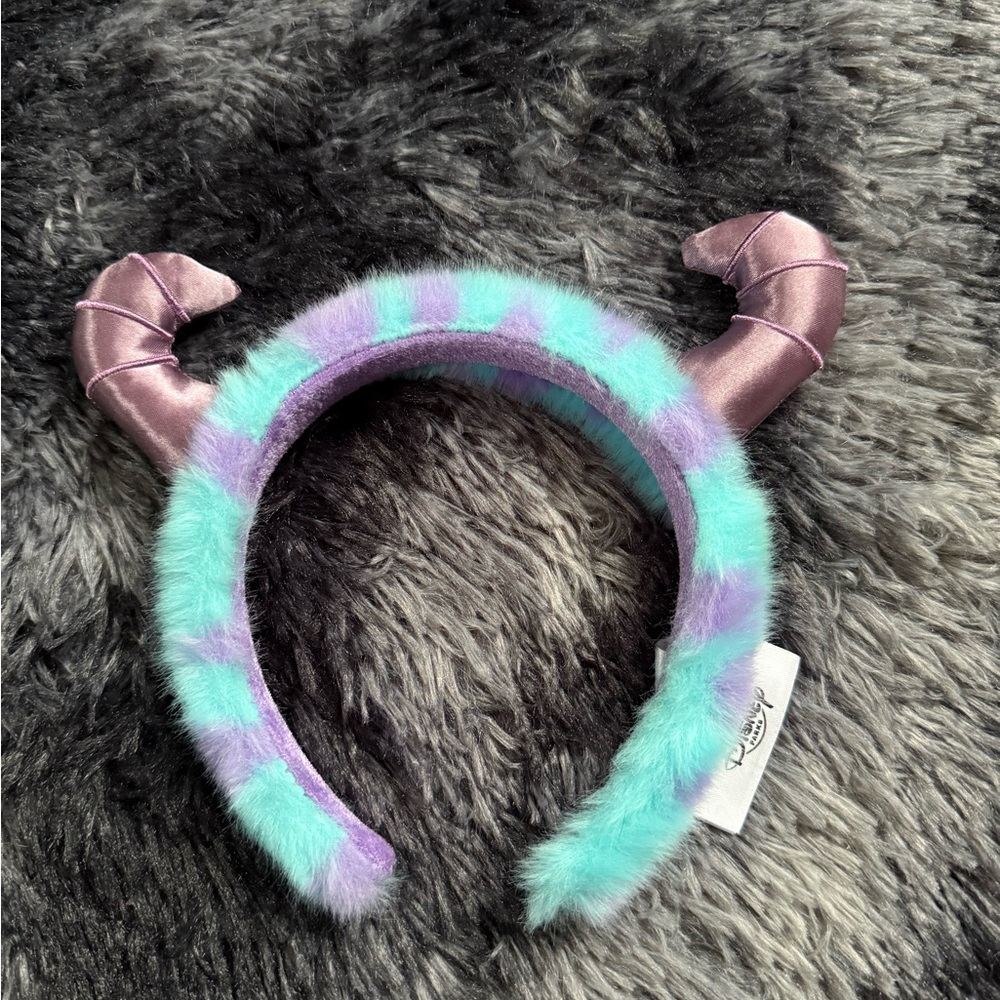 Disney Sully Monster’s Inc. Purple and Teal Horned Headband
